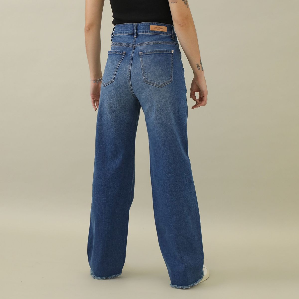 DENIMLAB - Jean Straight Algodón Mujer Denimlab