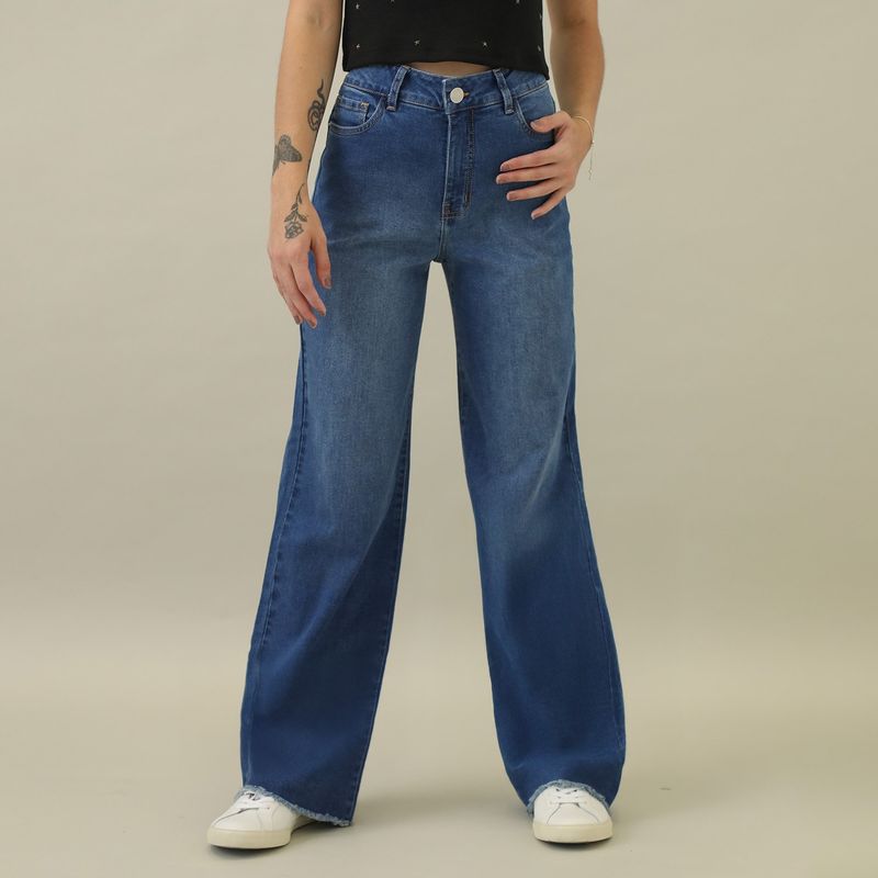 DENIMLAB - Jean Straight Algodón Mujer Denimlab