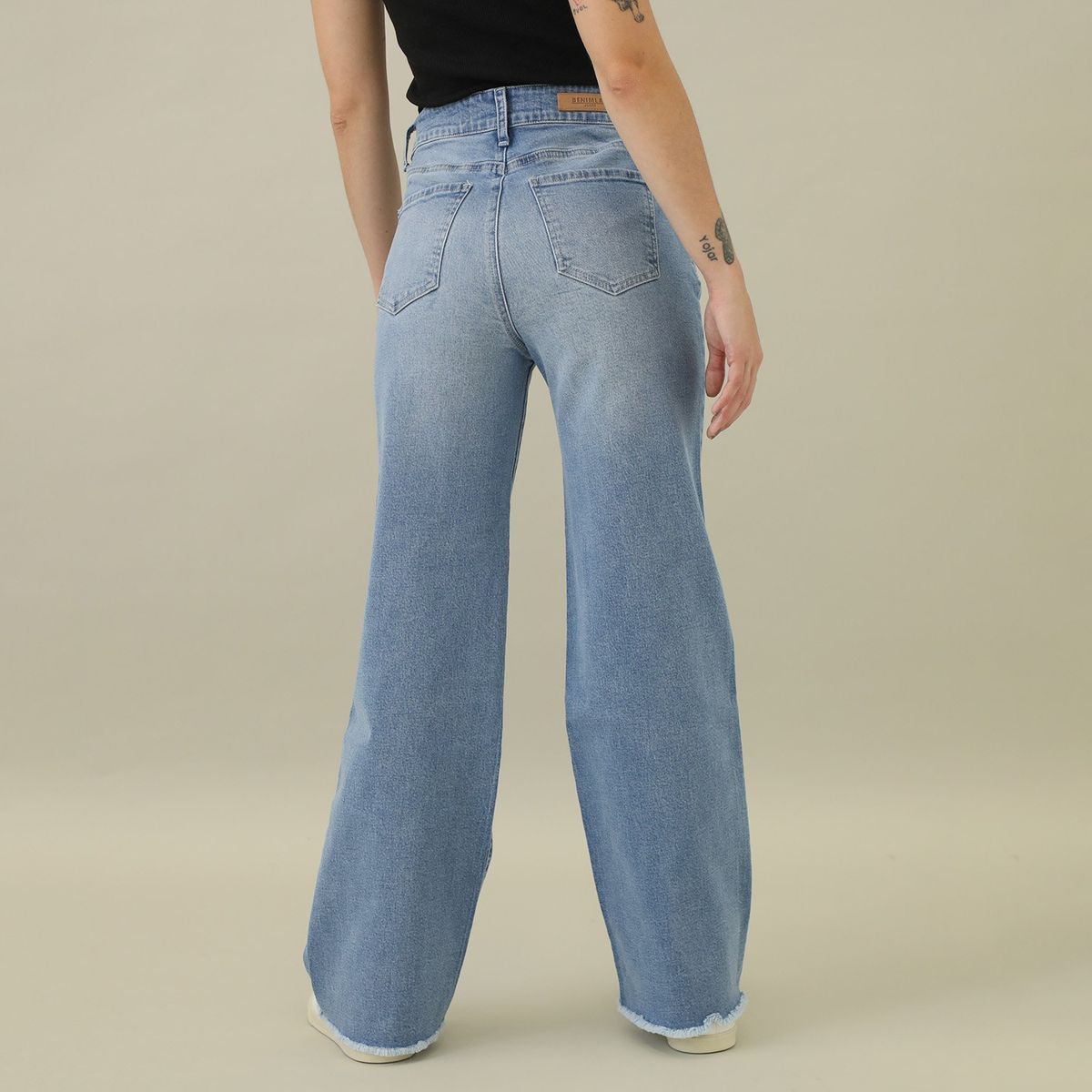 DENIMLAB - Jean Straight Algodón Mujer Denimlab