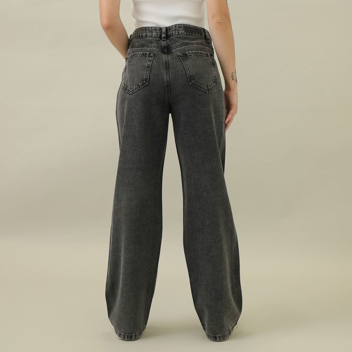 DENIMLAB - Jean Straight 100% Algodón Mujer Denimlab