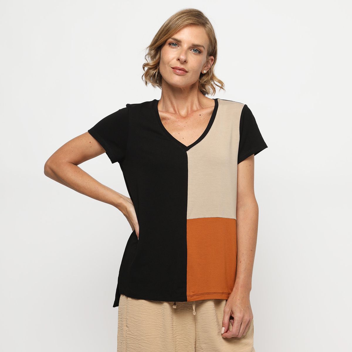 STEFANO COCCI - Polo Manga Corta Casual Mujer Stefano Cocci