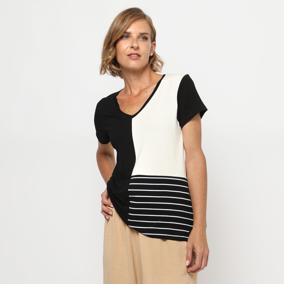 STEFANO COCCI - Polo Manga Corta Casual Mujer Stefano Cocci