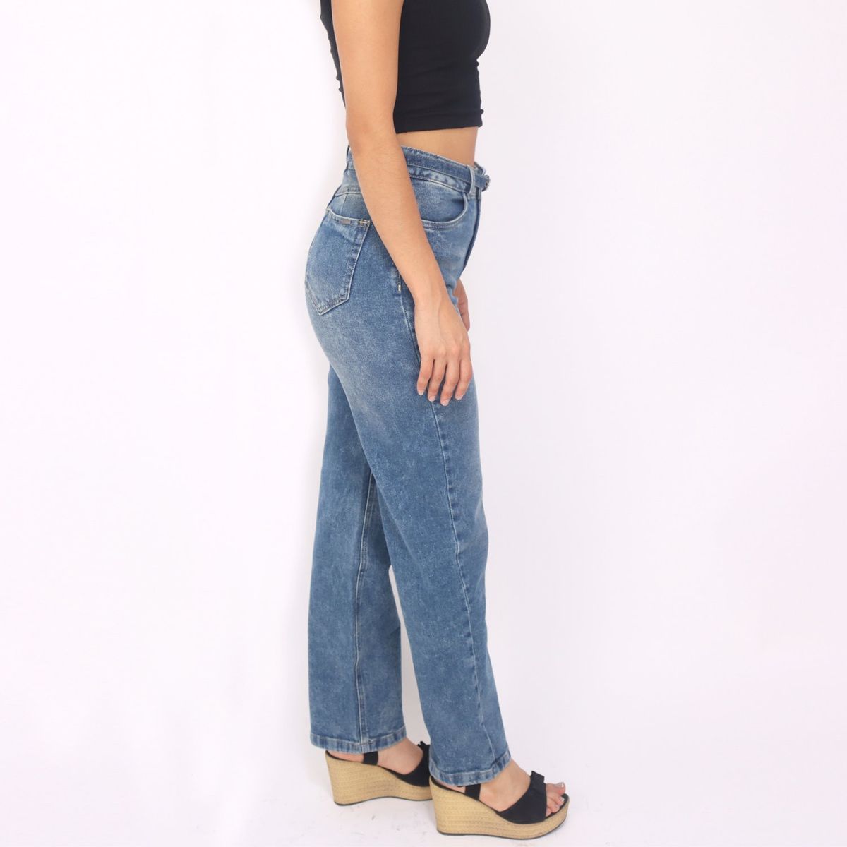 KAYRA POBLET - Jean Straight Algodón Mujer Kayra Pob