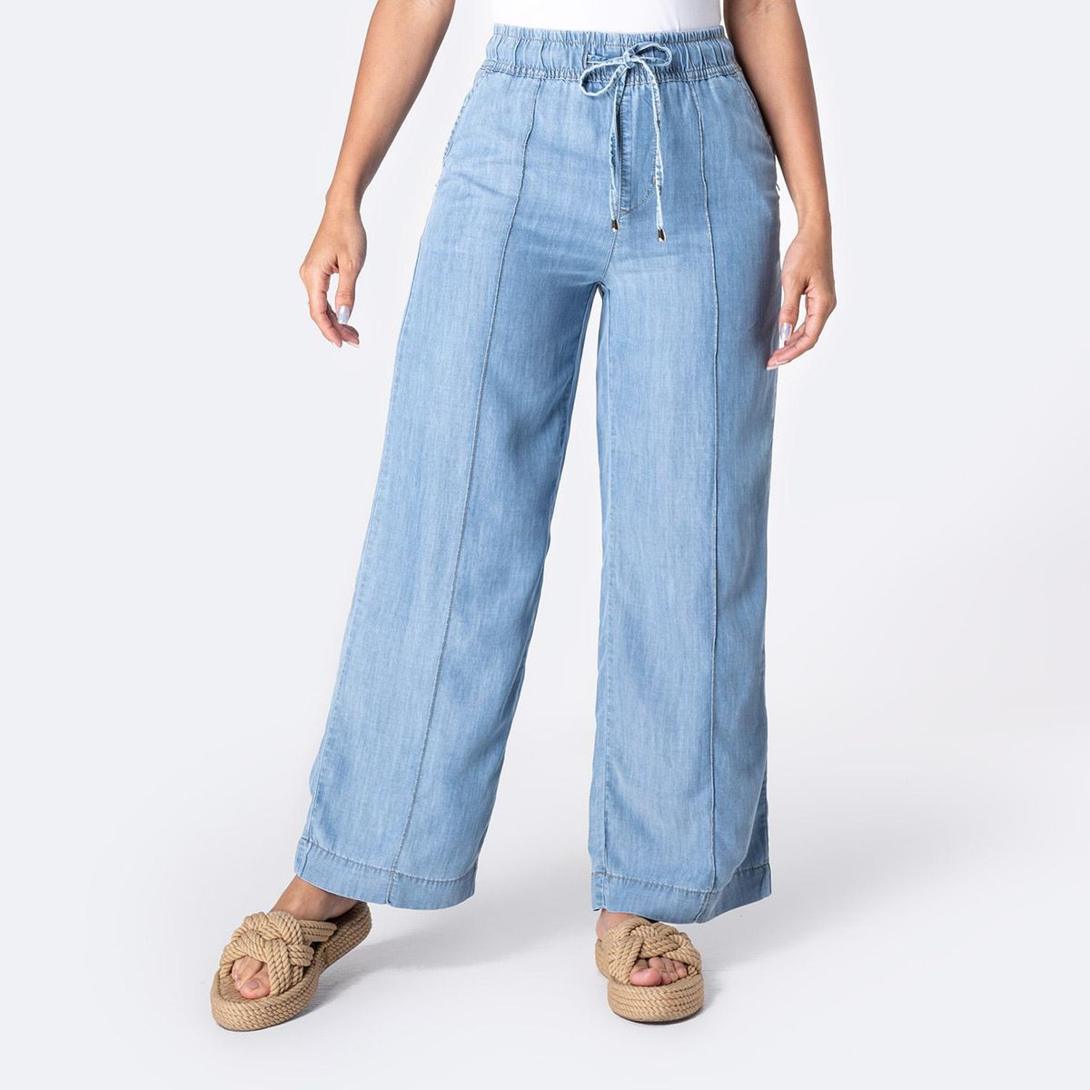 PIONIER - Jean Wide Casual Mujer Pionier