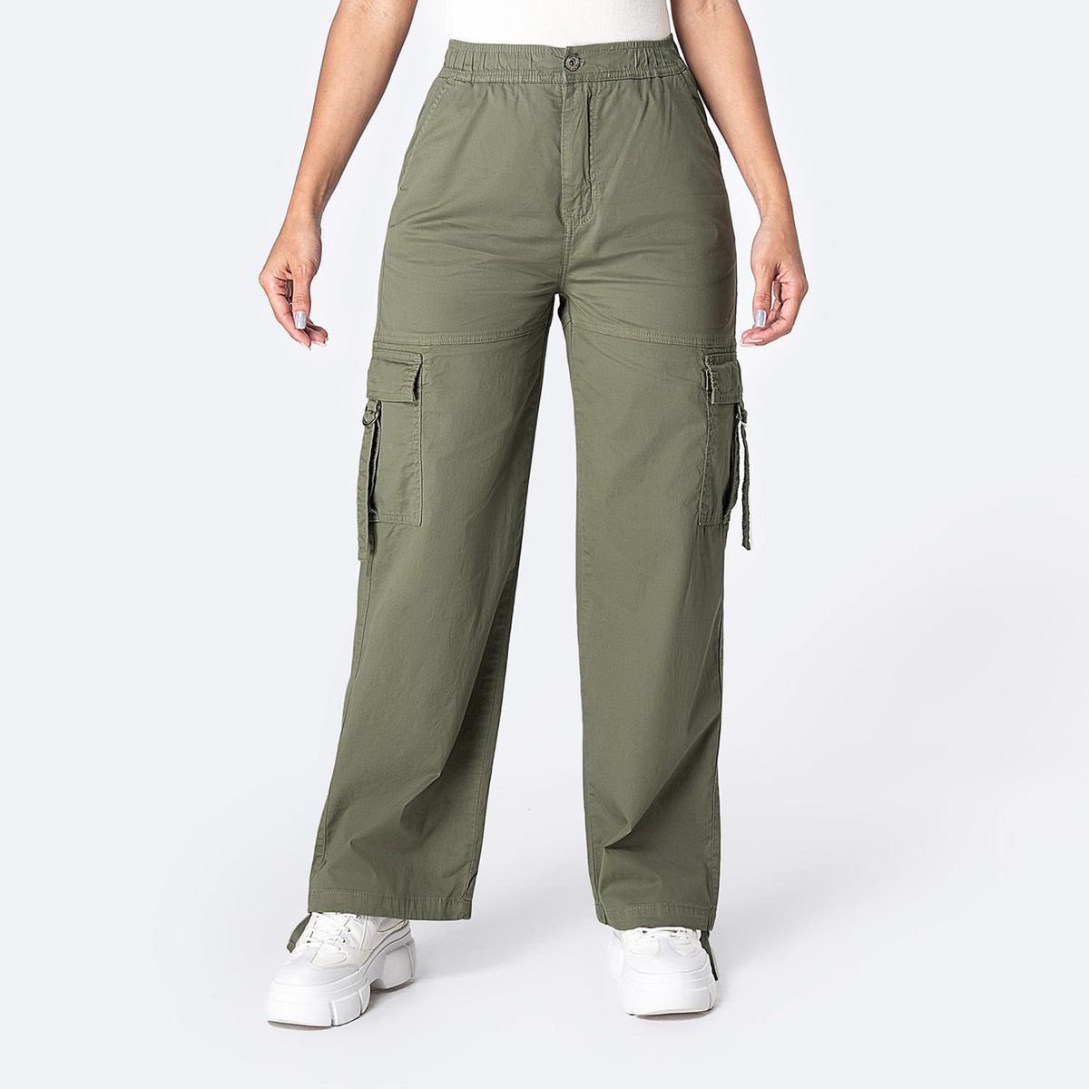 PIONIER - Pantalón Jogger Algodón Mujer Pionier