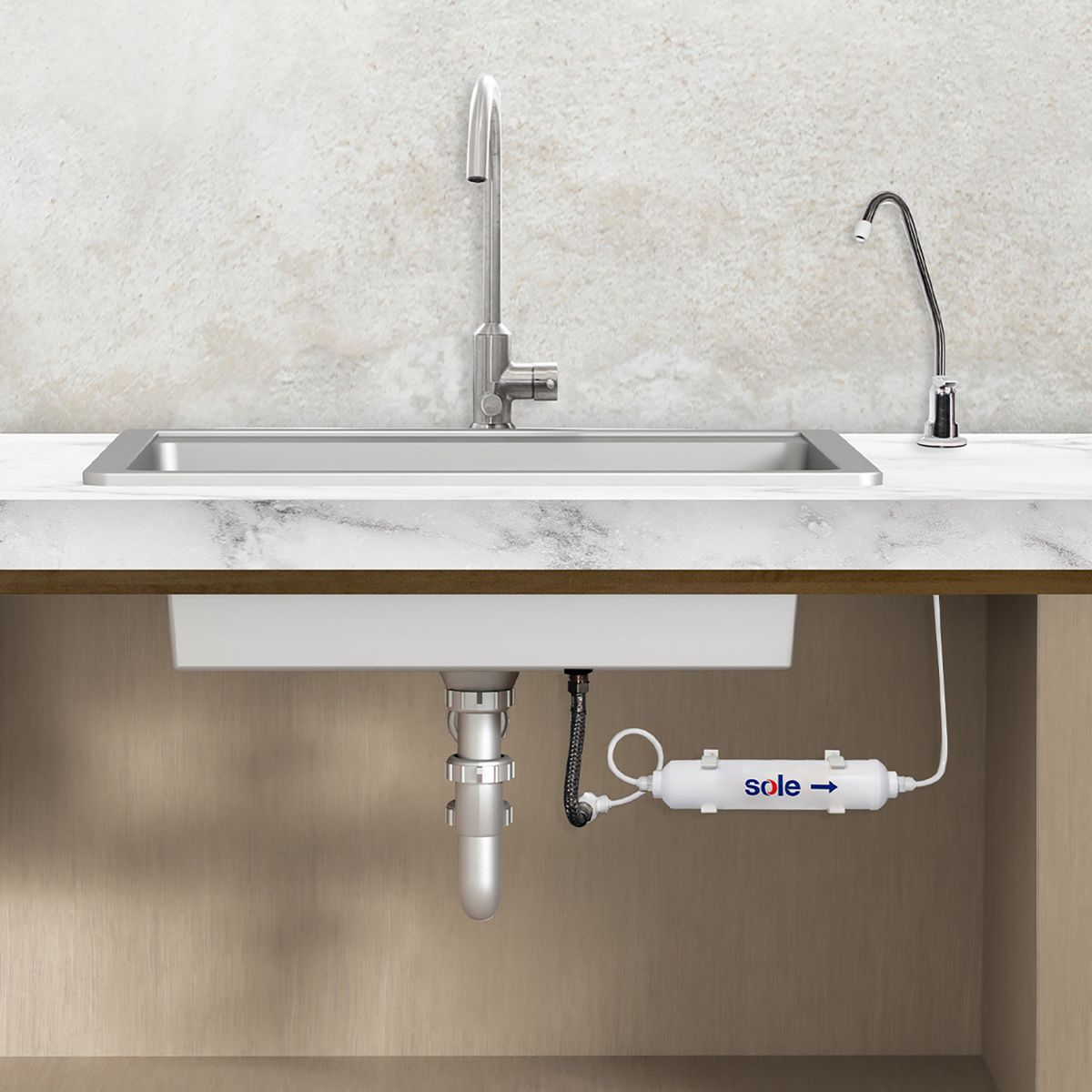 SOLE - Purificador En Linea Bajo Lav Premium