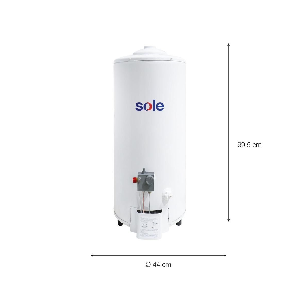 Sole - Termotanque Sole Glp Tipo A 75l C/acc
