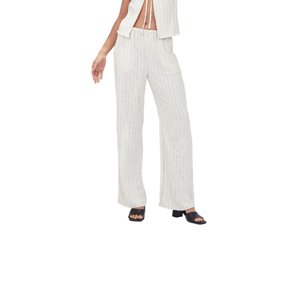 FINDING MAGNOLIA - Pantalón Wide Leg Tiro Alto Mujer Finding Magnolia
