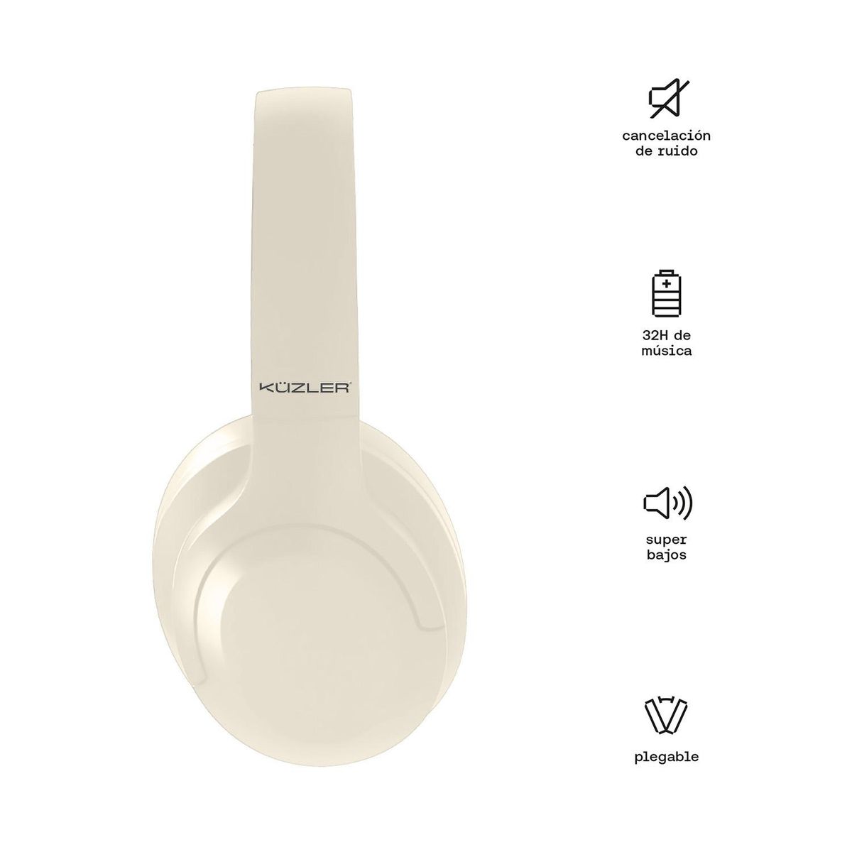 KUZLER - Audifono Cancelacion Sonido Gb