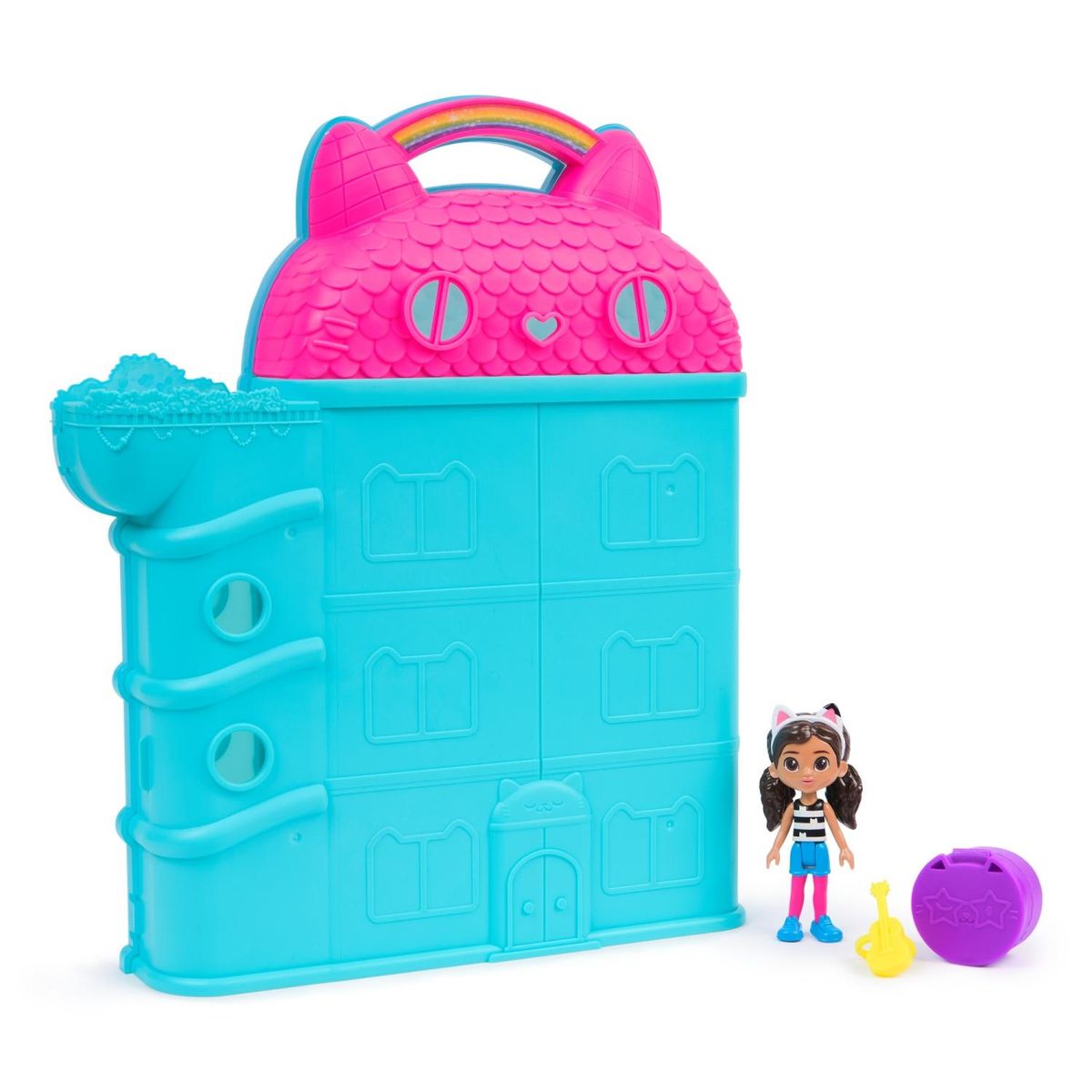 LA CASA DE GABBY - Set De Juego Mini Casa Portatil Gabbys Dollhouse