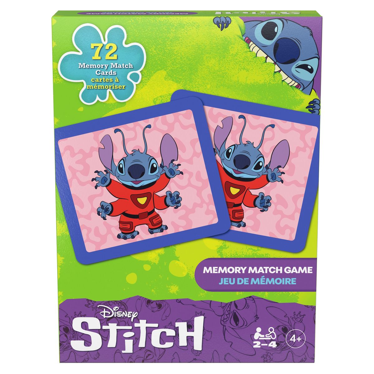 SPIN GAMES - Juego De Memoria Stitch Spin Master Games  