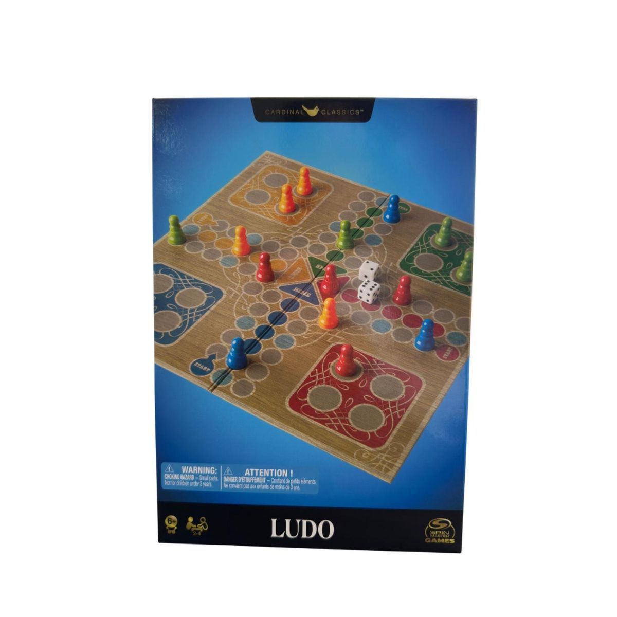 SPIN GAMES - Juego de Mesa Ludo