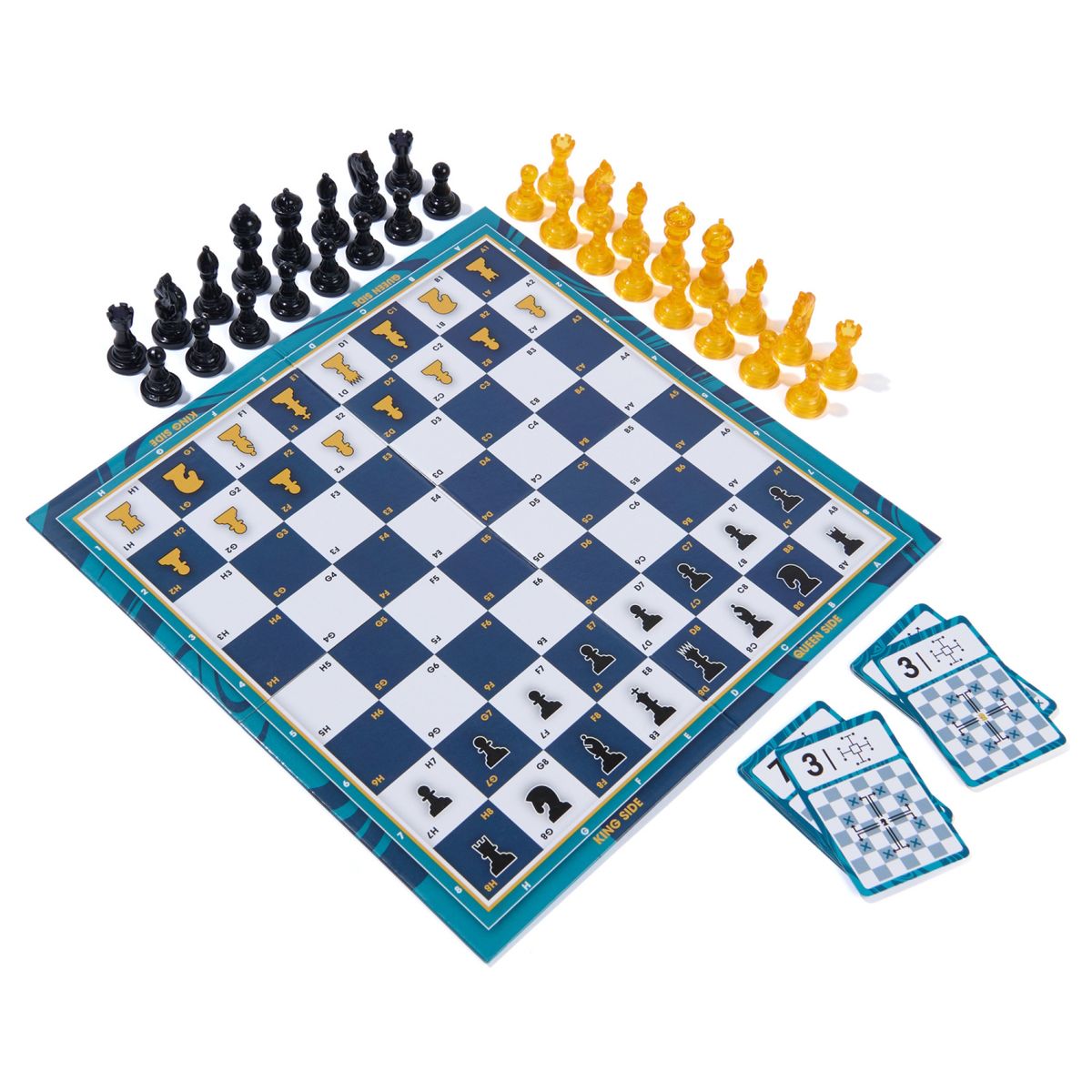 SPIN GAMES - Juego De Mesa Ajedrez Para Aprender Spin Master Games