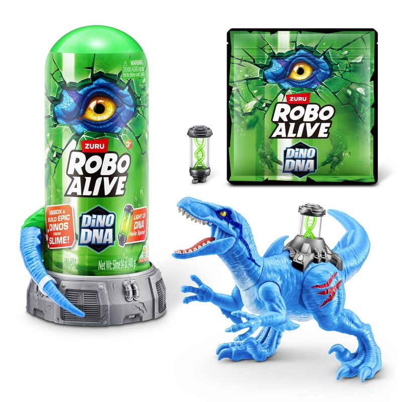 ROBO ALIVE - Set de Juego Dino Adn Asst Robo Alive