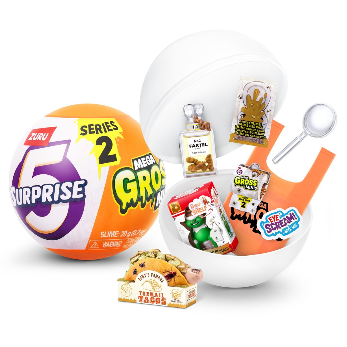 5 SURPRISE - Cápsula Sorpresa Mini Productos Parodia 5 Surprise