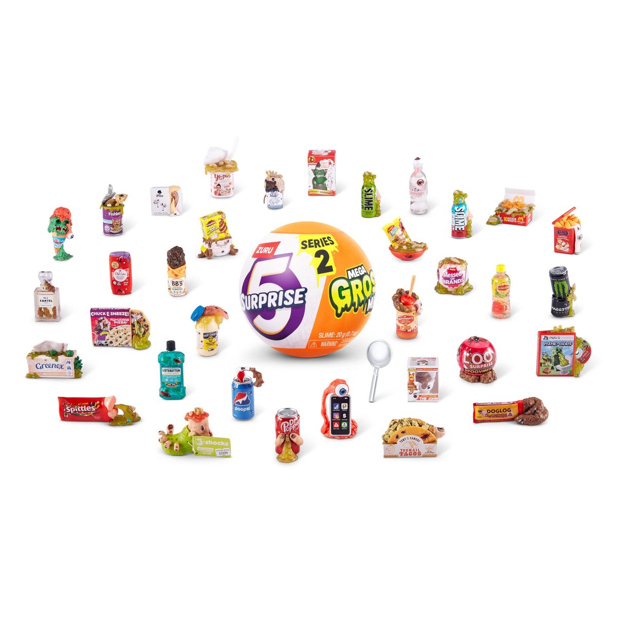 5 SURPRISE - Cápsula Sorpresa Mini Productos Parodia 5 Surprise