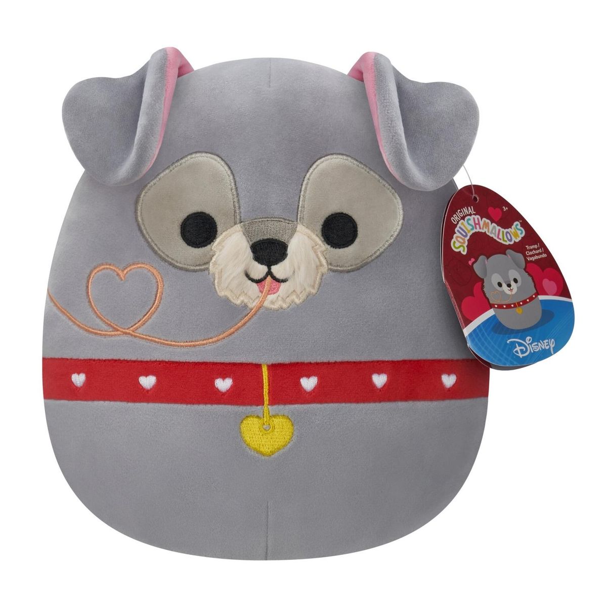 SQUISHMALLOWS - Peluche 20cm San Valentin Disney