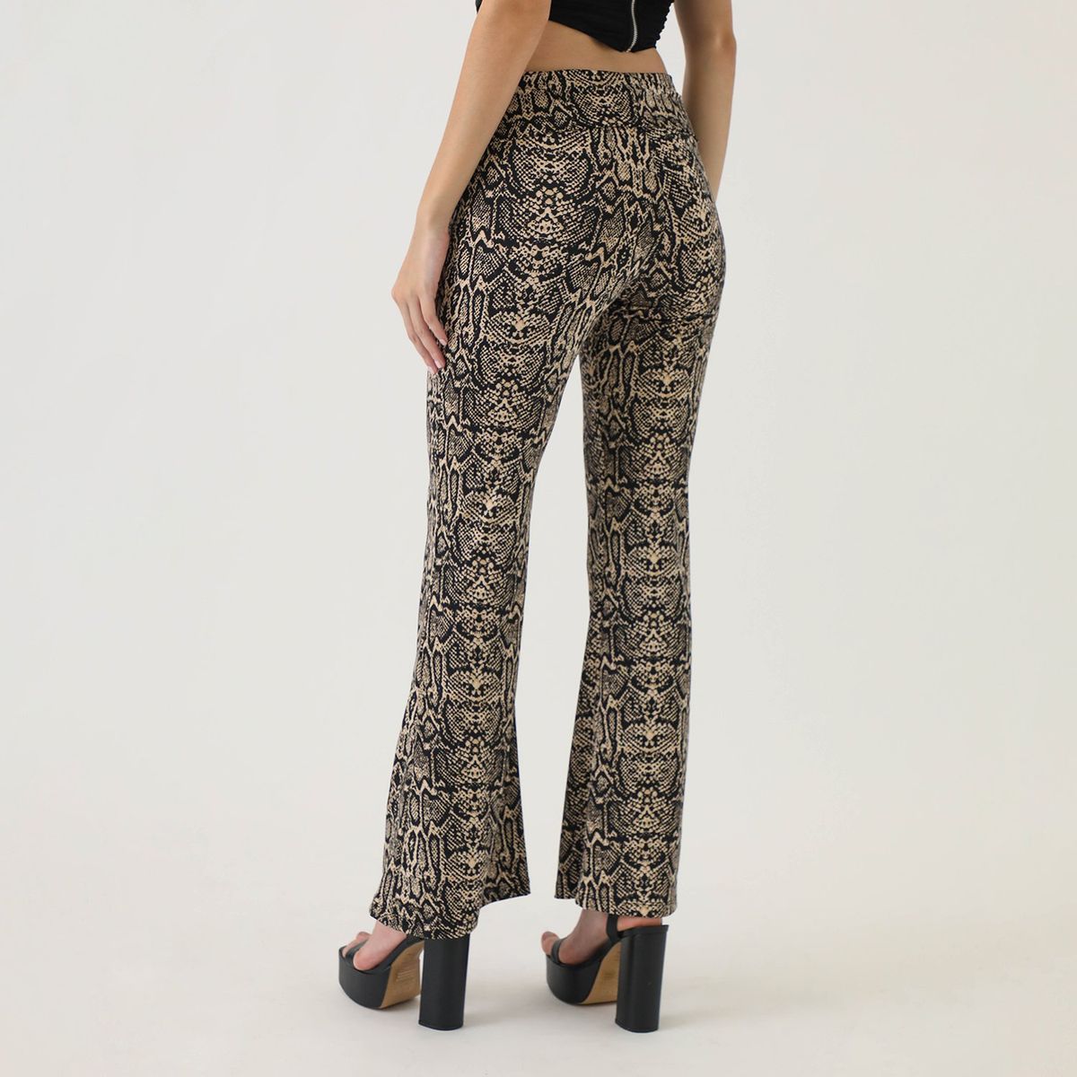 MOSSIMO - Pantalón Flare Casual Mujer Mossimo