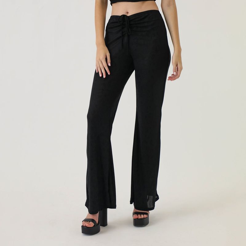 MOSSIMO - Pantalón Flare Casual Mujer Mossimo