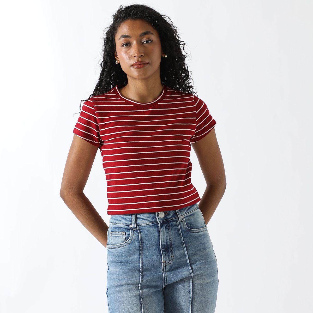 BASEMENT - Polo Manga Corta Algodón Mujer Basement