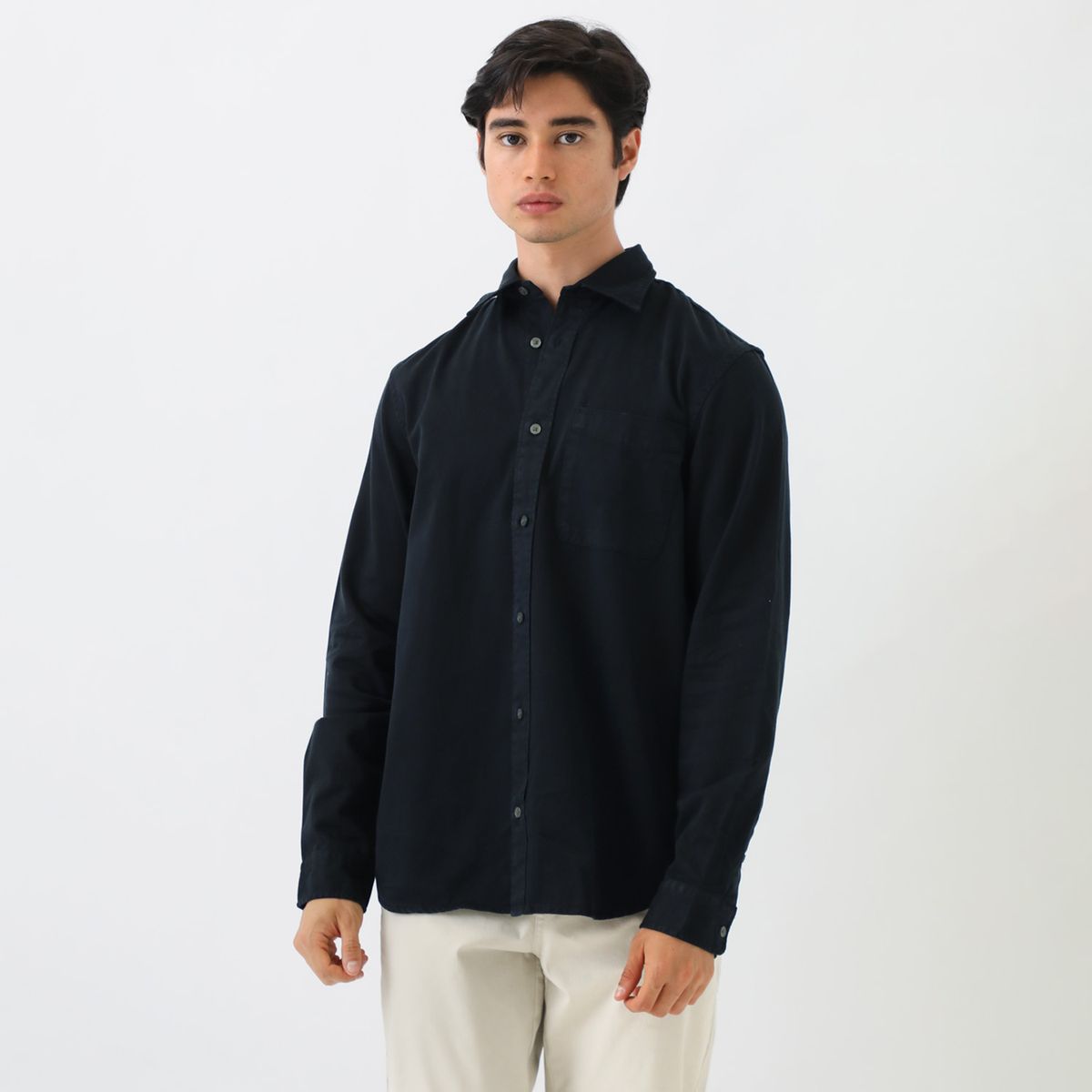 JACK&JONES - Camisa Manga Larga 100% Algodón Hombre Jack&jones