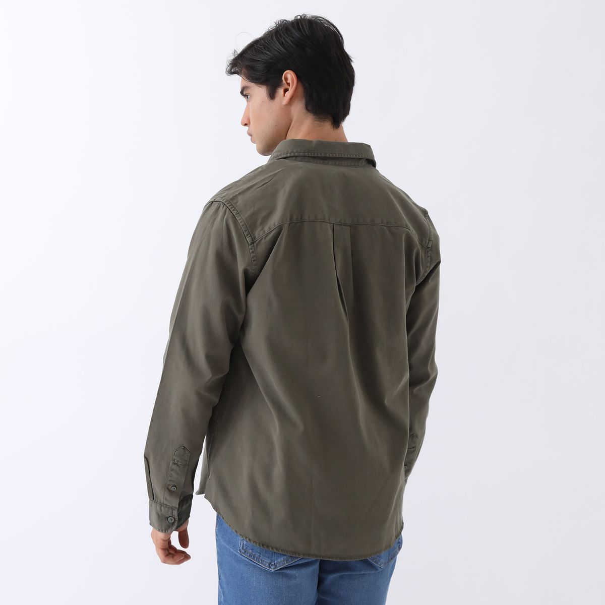 JACK&JONES - Camisa Manga Larga 100% Algodón Hombre Jack&jones