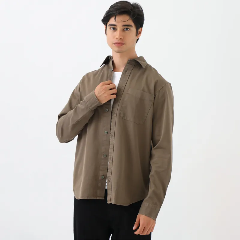 JACK&JONES - Camisa Manga Larga 100% Algodón Hombre Jack&jones