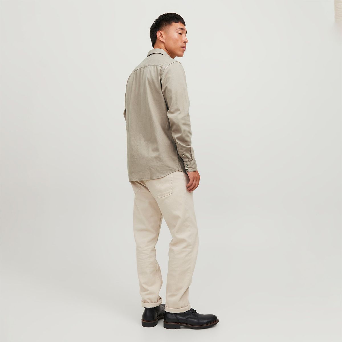 JACK&JONES - Camisa Manga Larga Algodón Hombre Jack&jones