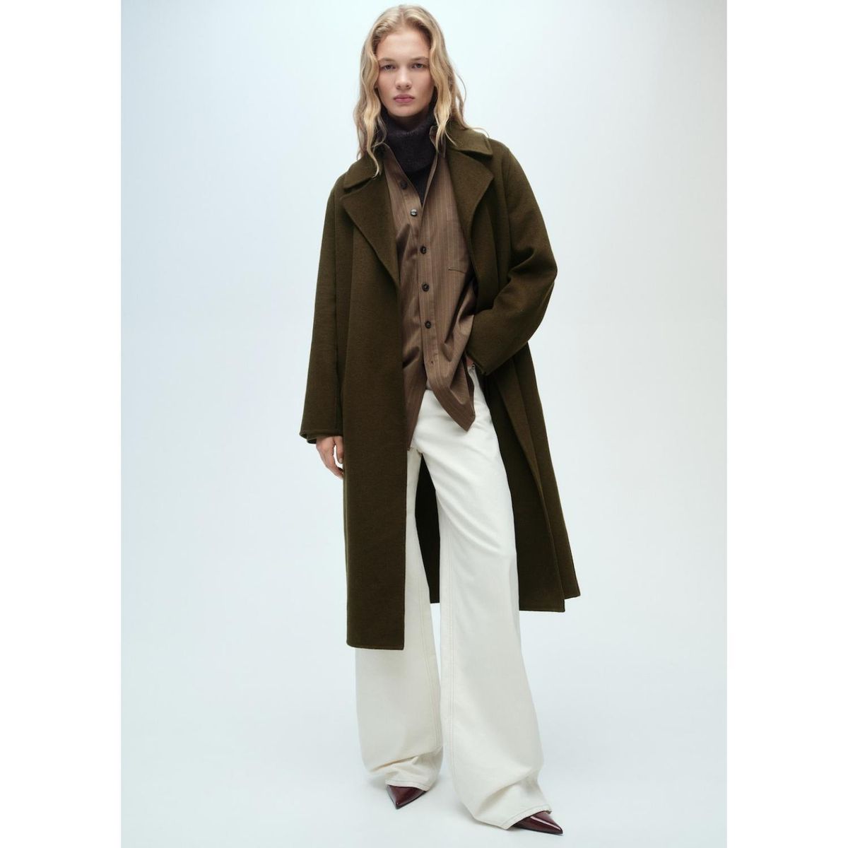 MANGO - Abrigo Casual Mujer Mango