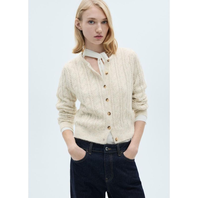 MANGO - Chompa Casual Mujer Mango