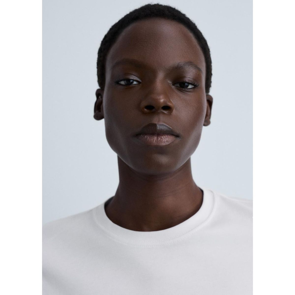 MANGO - Polo Manga Larga 100% Algodón Mujer Mango