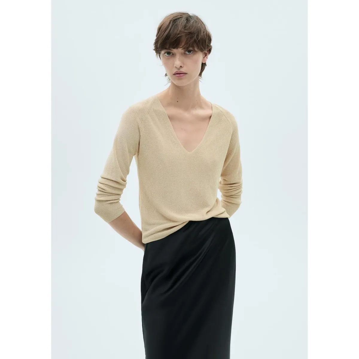 MANGO - Chompa Casual Mujer Mango