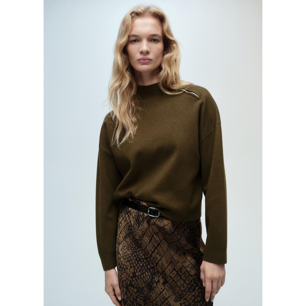 MANGO - Chompa Casual Mujer Mango