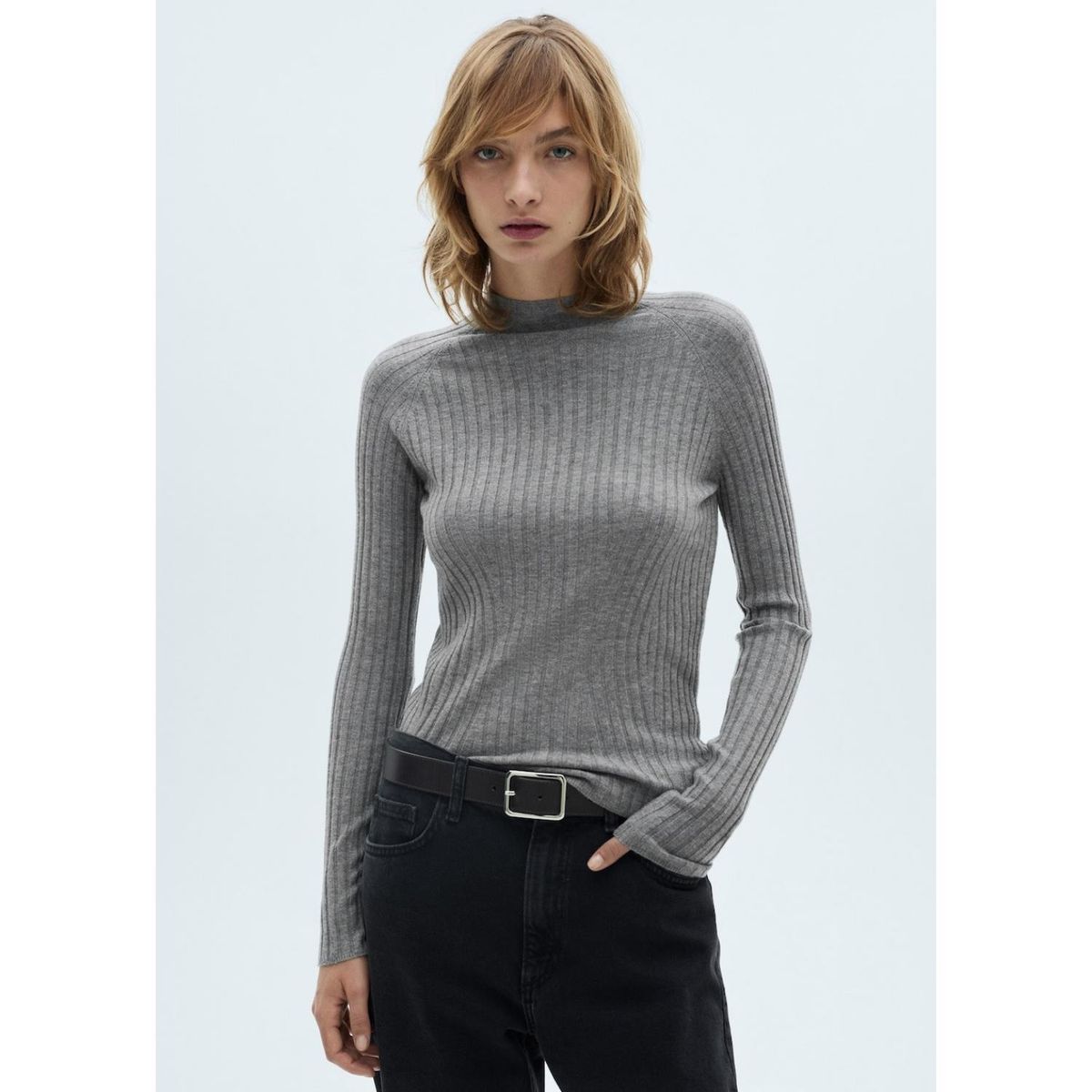 MANGO - Chompa Casual Mujer Mango