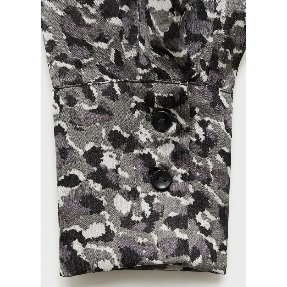 MANGO - Blusa Manga Larga Casual Mujer Mango