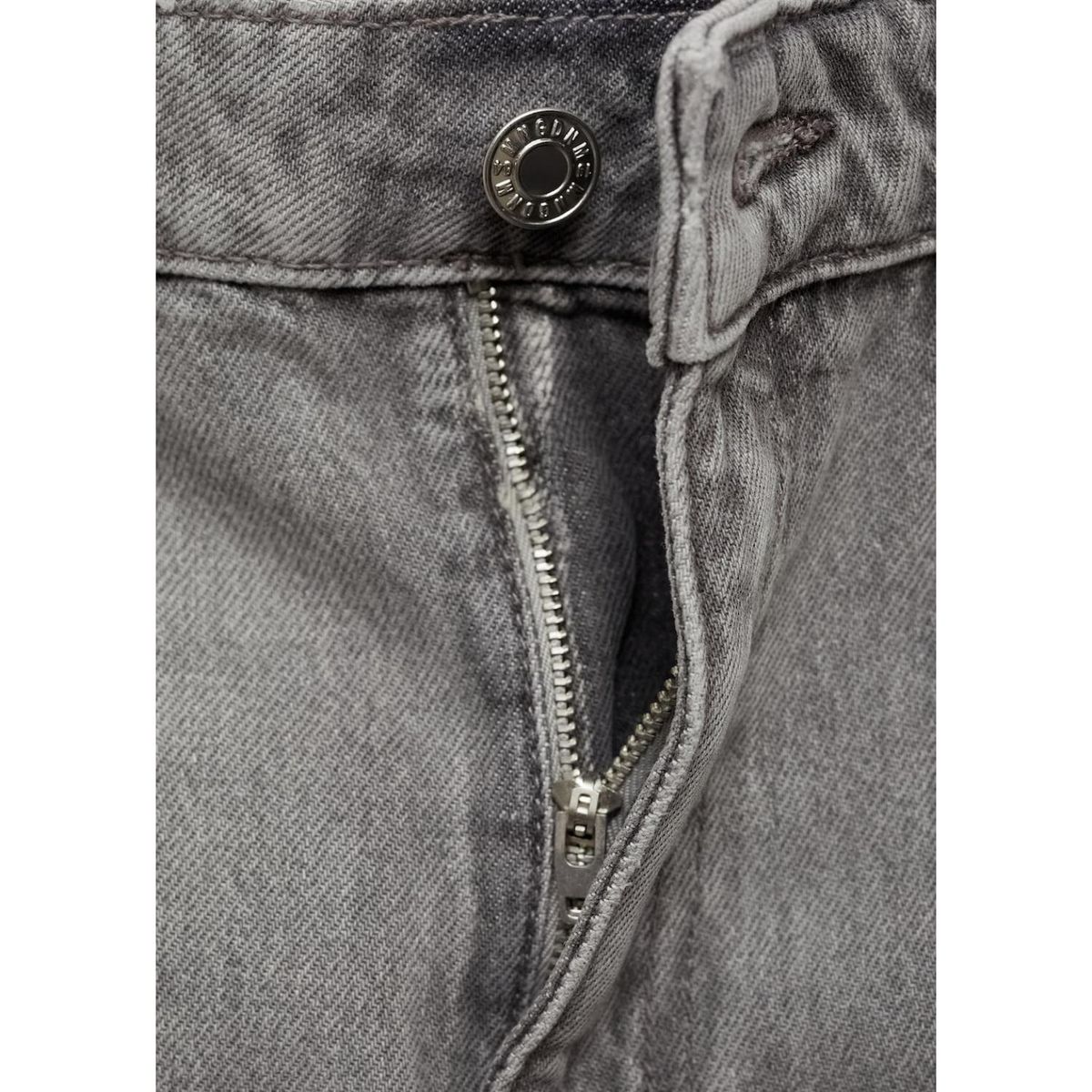 MANGO - Jean Wide 100% Algodón Mujer Mango