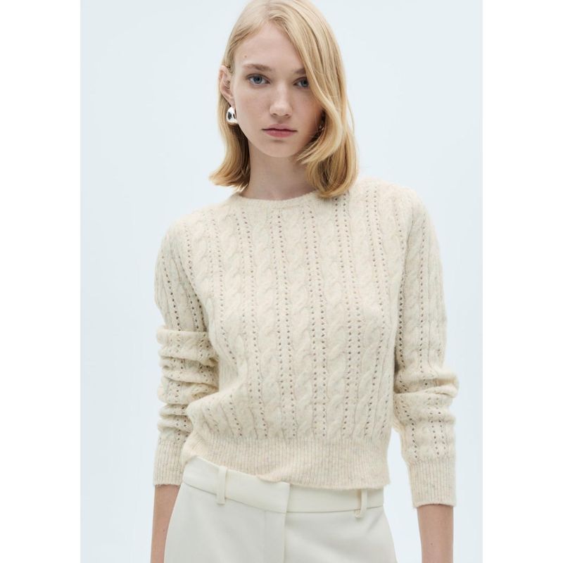 MANGO - Chompa Casual Mujer Mango