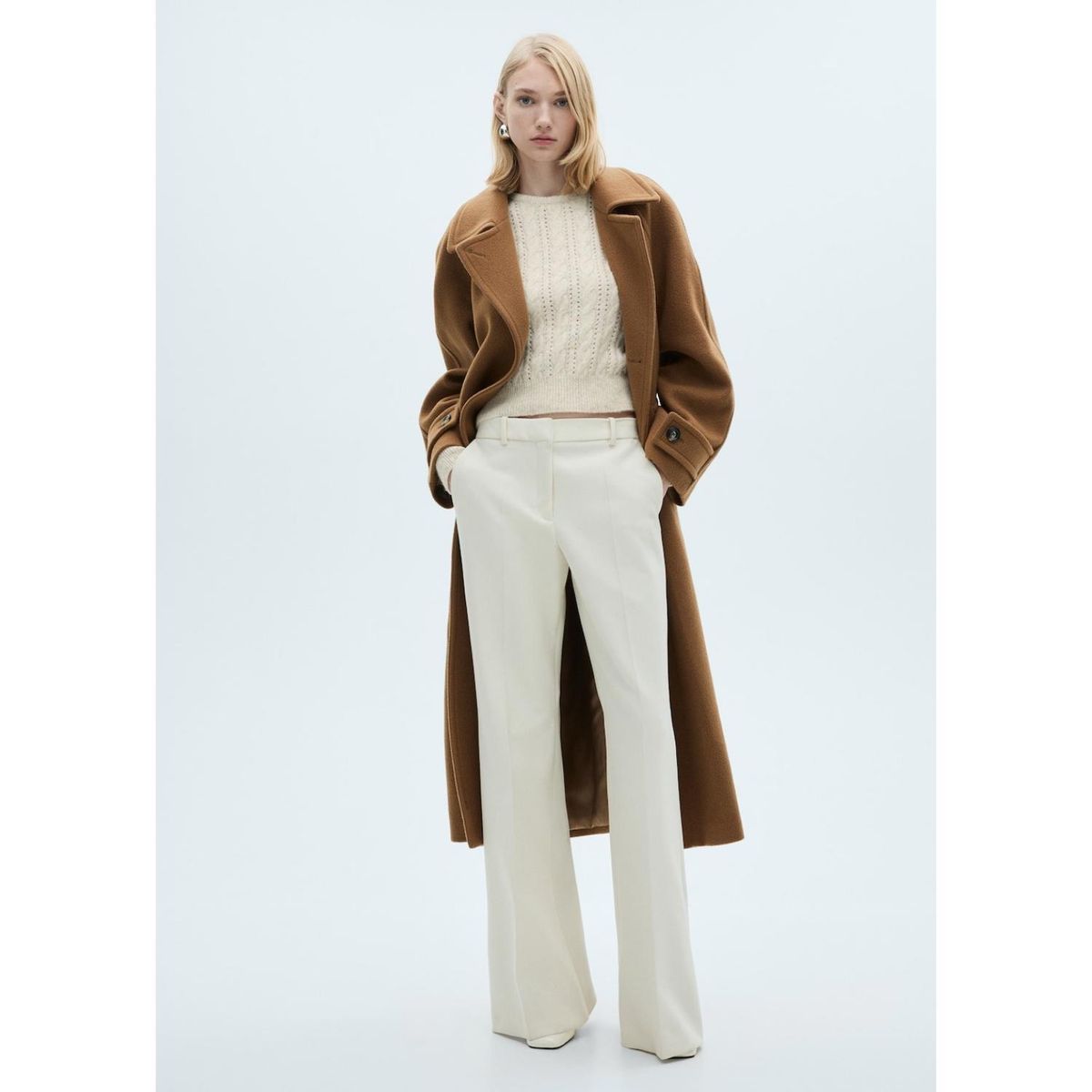 MANGO - Chompa Casual Mujer Mango