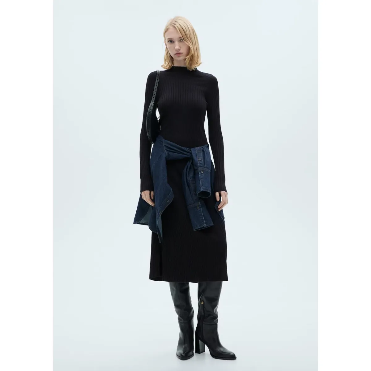 MANGO - Vestido Largo Casual Mujer Mango