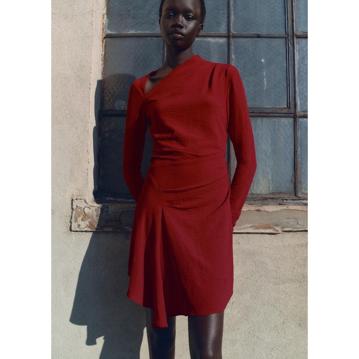 MANGO - Vestido Corto Casual Mujer Mango