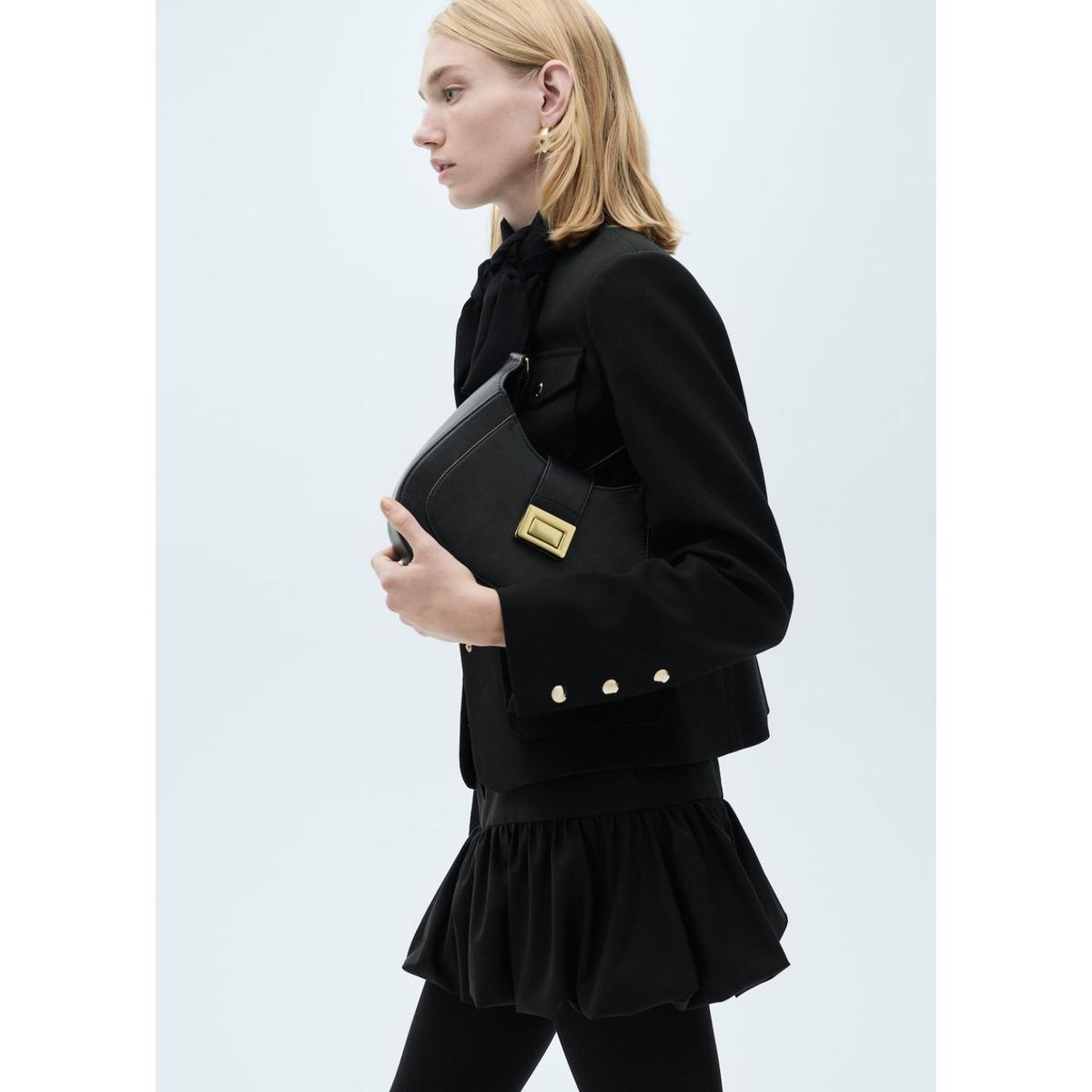 MANGO - Falda Corta Casual Mujer Mango