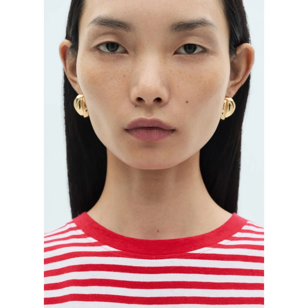 MANGO - Polo Manga Corta 100% Algodón Mujer Mango