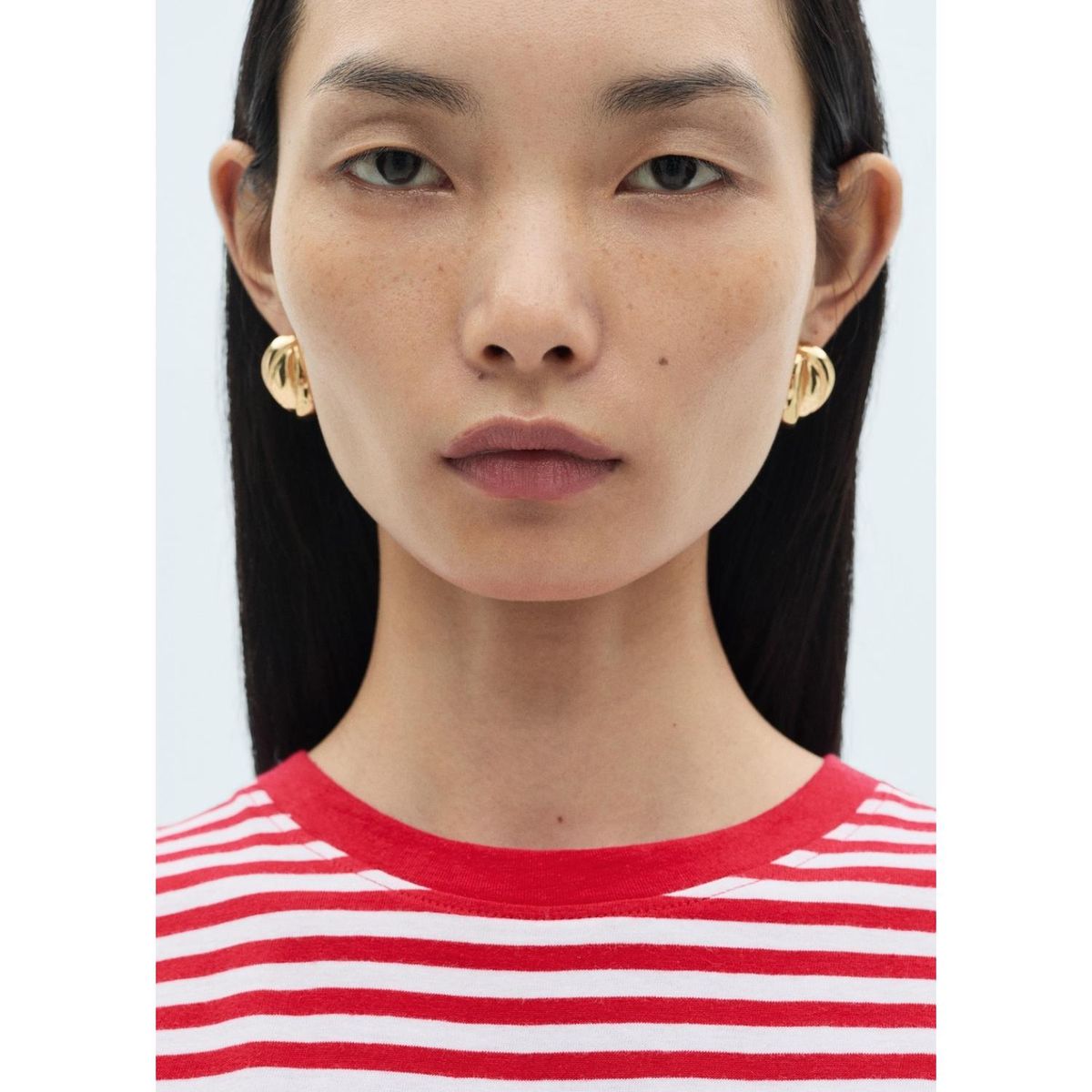 MANGO - Polo Manga Corta 100% Algodón Mujer Mango