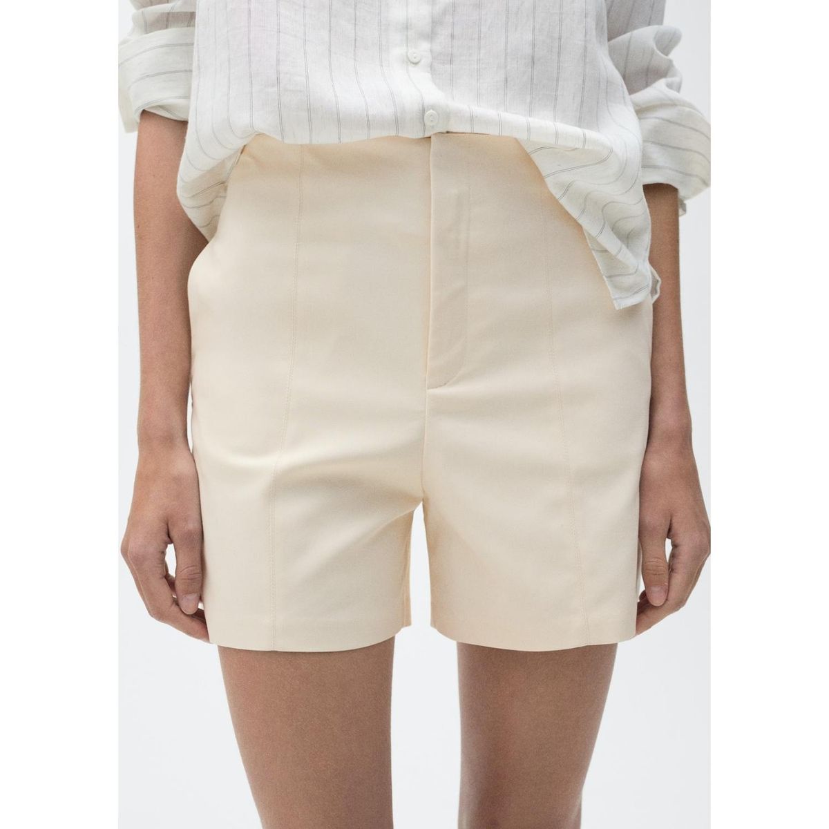 MANGO - Short Algodón Mujer Mango