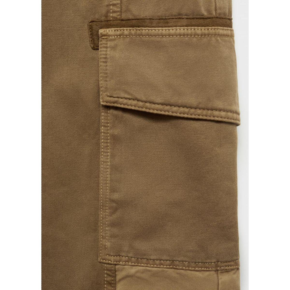 MANGO - Jean Cargo Algodón Mujer Mango