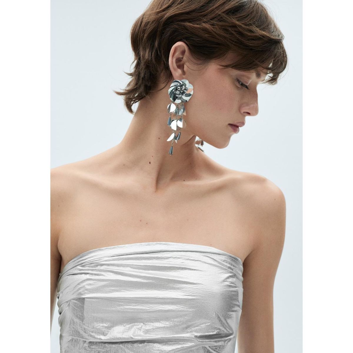 MANGO - Top Sin Mangas Casual Mujer Mango