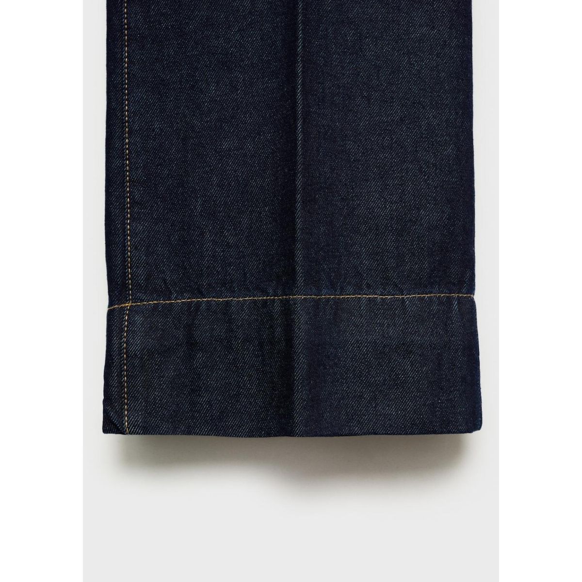 MANGO - Jean Wide 100% Algodón Mujer Mango