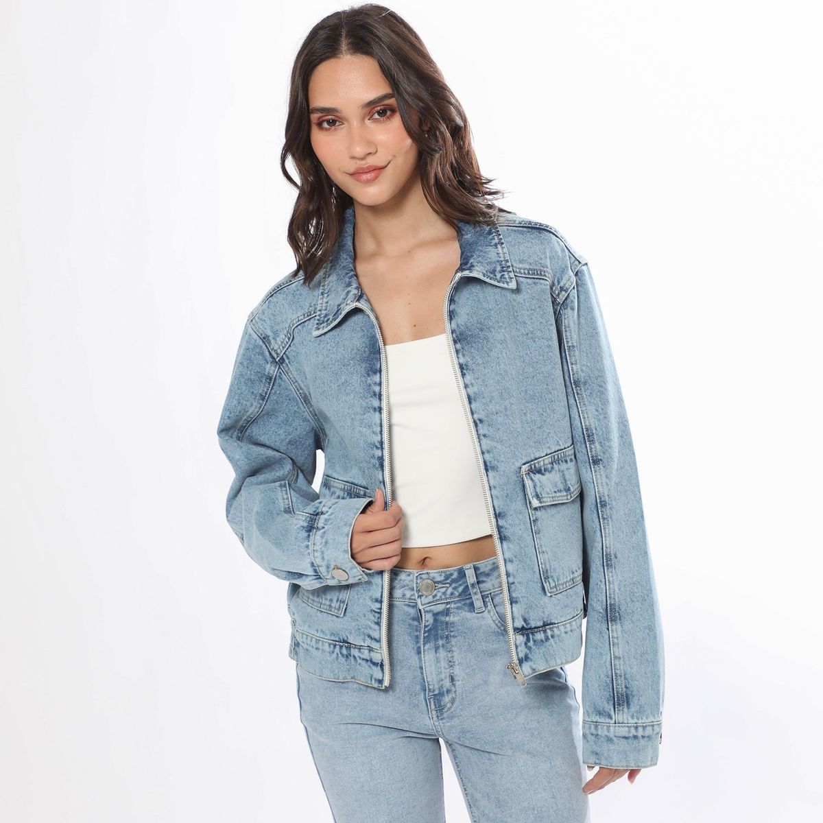 SYBILLA - Casaca 100% Algodón Mujer Sybilla