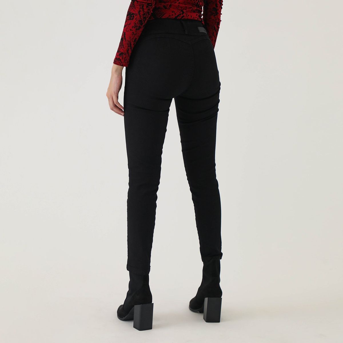 MOSSIMO - Jean Skinny Tiro Alto Mujer Mossimo