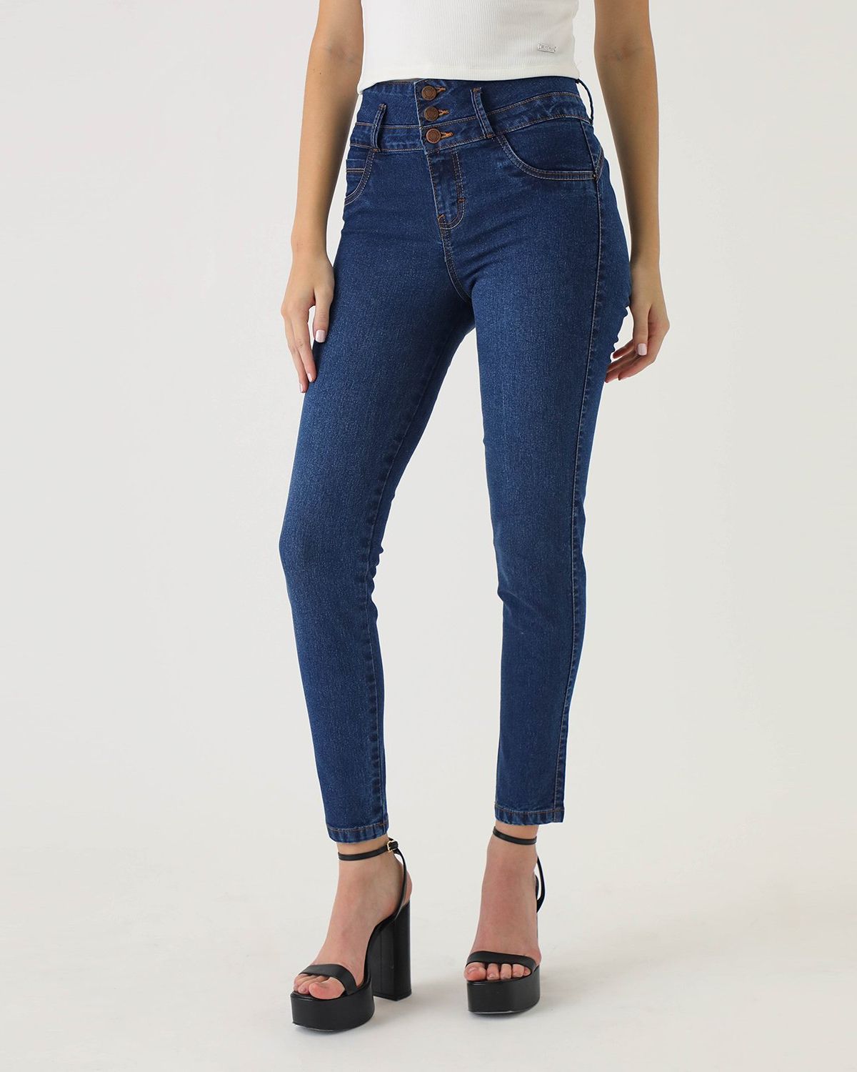Jean Skinny Tiro Alto Mujer Mossimo MOSSIMO - Main Image